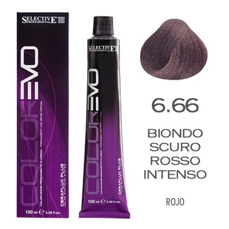 EVO 6.66 RUBIO OSCURO ROJO INTENSO 100gr