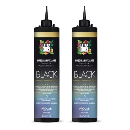 BRALIZ BLONDE CARE BLACK (Negro) 500ml Mask Matizante