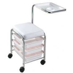 CARRITO MANI MANICURA BLANCO BIFULL