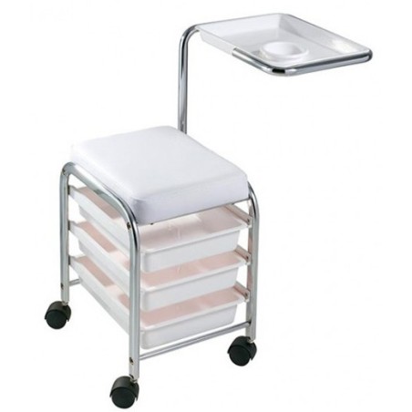 CARRITO MANI MANICURA BLANCO BIFULL