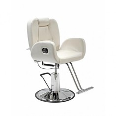 SILLON DE ESTETICA BLANCO FLORA BIFULL