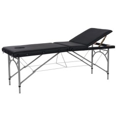 CAMILLA PLEGABLE MASAJE ALUMINIO WK_F008