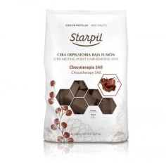 STARPIL BOLSA CERA TACOS CHOCOLATE 5 ABEJAS 1KG