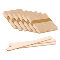 100 ESPATULAS CERA 115x15x2 mm EUROSTIL