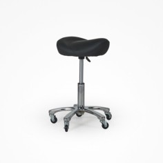 TABURETE DE ESTETICA ARIADNA NEGRO