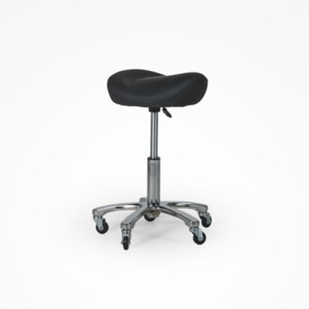 TABURETE DE ESTETICA ARIADNA NEGRO