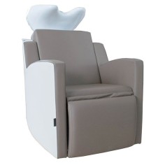 LAVACABEZAS MASAJE SION PILA BLANCA COLOR NEGRO