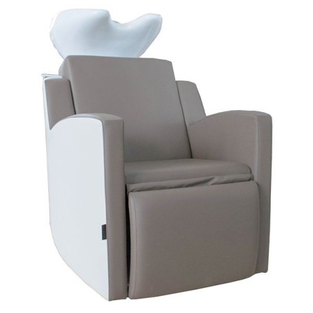 LAVACABEZAS MASAJE SION PILA BLANCA COLOR NEGRO