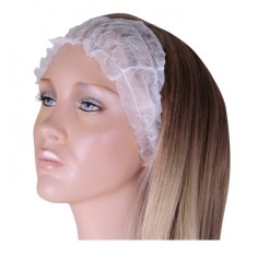 BOLSA 100 DIADEMAS BLANCAS UN SOLO USO